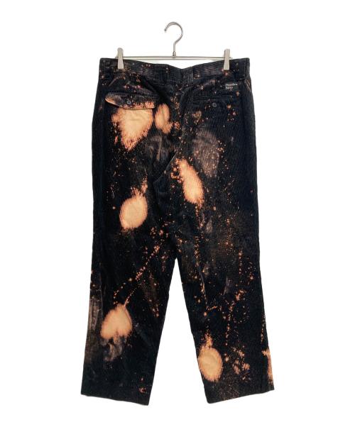 Hombre Nino（オンブレニーニョ）Hombre Nino (オンブレニーニョ) TIE DYE CORDUROY PANTS/タイダイコーデュロイパンツ　HN0242-PT003 ブラック サイズ:XL 未使用品の古着・服飾アイテム