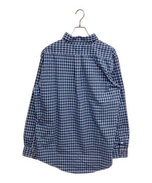 SandWaterr（サンドウォーター）SandWaterr (サンドウォーター) B.D.チェック シャツ ブルー サイズ:SIZE3　SD0000218 未使用品の古着・服飾アイテム
