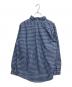 SandWaterr (サンドウォーター) B.D.チェック シャツ ブルー サイズ:SIZE3　SD0000218 未使用品：12000円