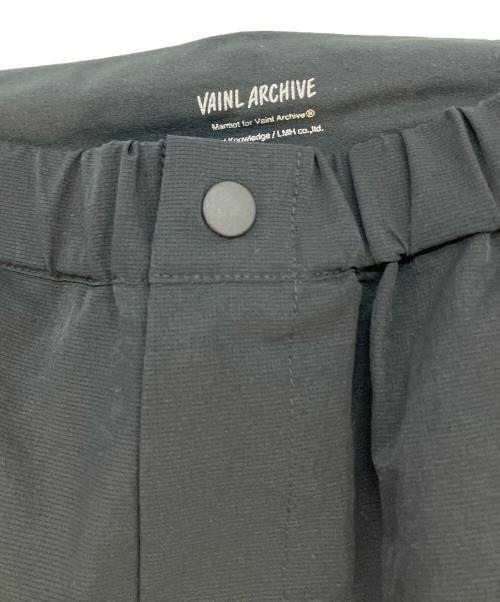 vainl archive（ヴァイナルアーカイブ）vainl archive (ヴァイナルアーカイブ) NYLON PANTS　MTSS25MPT345VA ブラック サイズ:SIZE L 未使用品の古着・服飾アイテム
