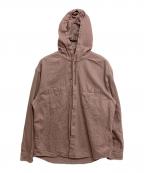 SUPREMEシュプリーム）の古着「Hooded Denim Shirt」｜ピンク