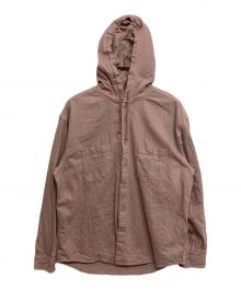 SUPREME（シュプリーム）の古着「Hooded Denim Shirt」｜ピンク