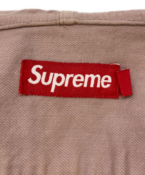 SUPREME（シュプリーム）SUPREME (シュプリーム) Hooded Denim Shirt ピンク サイズ:SIZE Sの古着・服飾アイテム