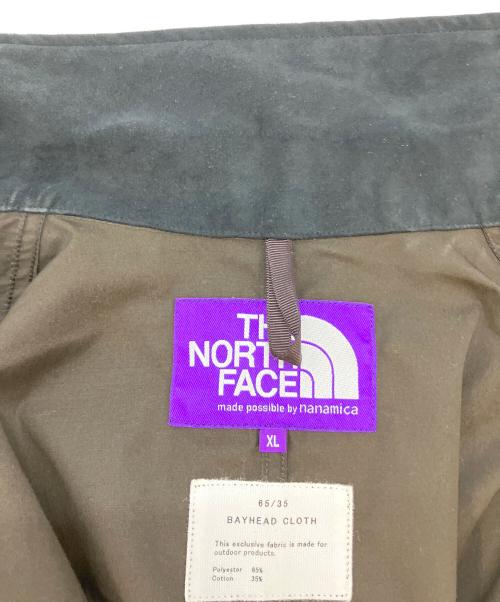 THE NORTHFACE PURPLELABEL（ザ・ノースフェイス パープルレーベル）THE NORTHFACE PURPLELABEL (ザ・ノースフェイス パープルレーベル) スウェード ライクカラージャケット　N25FA124 ブラウン サイズ:SIZE XLの古着・服飾アイテム