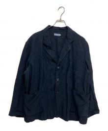 sans limite（サンリミット）の古着「overdyed linen jacket　S2304158」｜ネイビー