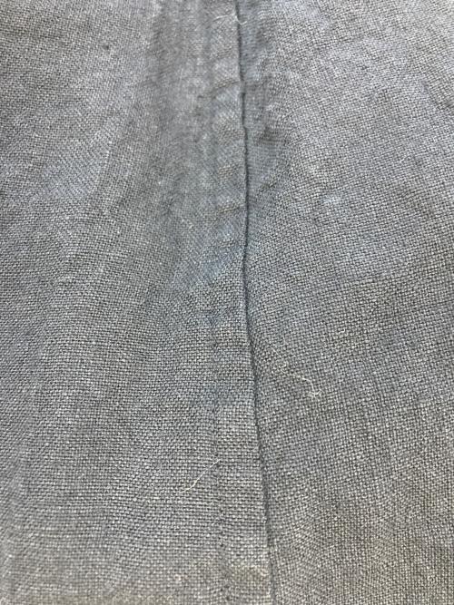 sans limite（サンリミット）sans limite (サンリミット) overdyed linen jacket　S2304158 ネイビー サイズ:SIZE0の古着・服飾アイテム