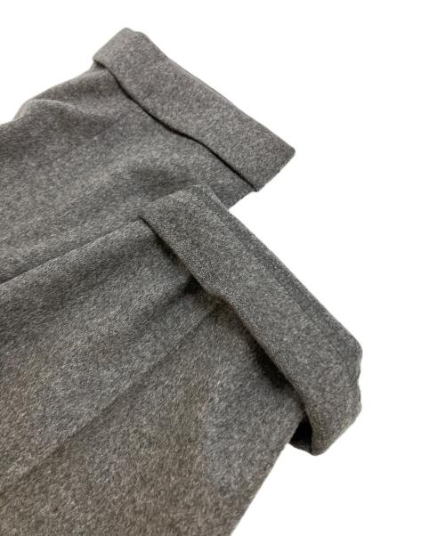 COMOLI（コモリ）COMOLI (コモリ) カシミヤ混2タックウールパンツ　14F-03008 グレー サイズ:SIZE1の古着・服飾アイテム