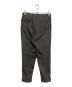 COMOLI (コモリ) カシミヤ混2タックウールパンツ　14F-03008 グレー サイズ:SIZE1：10000円
