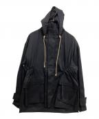 CAMIEL FORTGENSカミエルフォートヘンス）の古着「RAIN COAT」｜ブラック