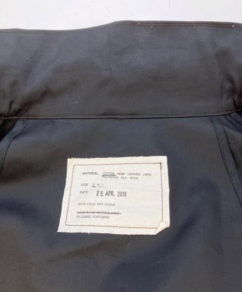 CAMIEL FORTGENS（カミエルフォートヘンス）CAMIEL FORTGENS (カミエルフォートヘンス) RAIN COAT ブラック サイズ:SIZE Sの古着・服飾アイテム