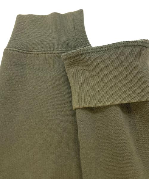 Maison Margiela（メゾンマルジェラ）Maison Margiela (メゾンマルジェラ) エルボーパッチハーフジップスウェット　50GU003425279 グリーン サイズ:SIZE50の古着・服飾アイテム