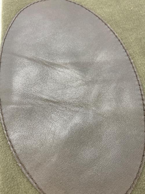 Maison Margiela（メゾンマルジェラ）Maison Margiela (メゾンマルジェラ) エルボーパッチハーフジップスウェット　50GU003425279 グリーン サイズ:SIZE50の古着・服飾アイテム