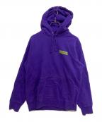 SUPREMEシュプリーム）の古着「Stop Crying Hooded Sweatshirt」｜パープル