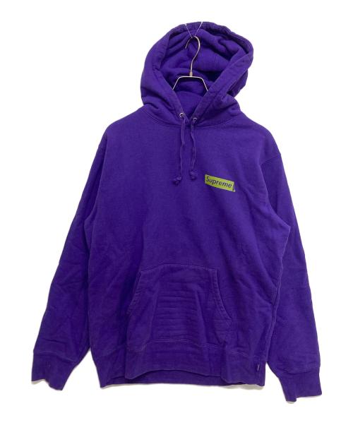 SUPREME（シュプリーム）SUPREME (シュプリーム) Stop Crying Hooded Sweatshirt パープル サイズ:SIZE Lの古着・服飾アイテム