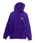 SUPREME（シュプリーム）の古着「Stop Crying Hooded Sweatshirt」｜パープル
