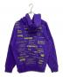 SUPREME (シュプリーム) Stop Crying Hooded Sweatshirt パープル サイズ:SIZE L：13000円