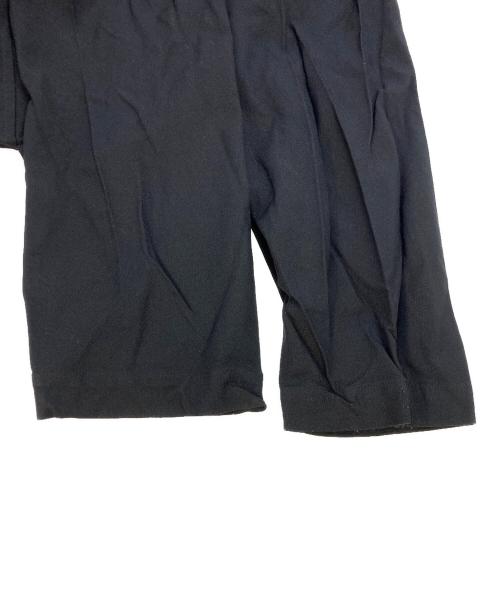 BLACK COMME des GARCONS（ブラックコムデギャルソン）BLACK COMME des GARCONS (ブラックコムデギャルソン) ポリ縮絨 ペンギンパンツ 1C-P003 ブラック サイズ:Sの古着・服飾アイテム