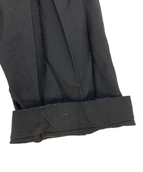 BLACK COMME des GARCONS（ブラックコムデギャルソン）BLACK COMME des GARCONS (ブラックコムデギャルソン) ポリ縮絨 ペンギンパンツ 1C-P003 ブラック サイズ:Sの古着・服飾アイテム