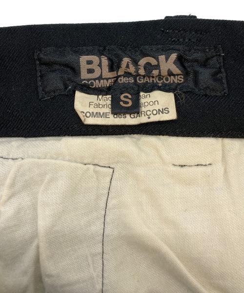 BLACK COMME des GARCONS（ブラックコムデギャルソン）BLACK COMME des GARCONS (ブラックコムデギャルソン) ポリ縮絨 ペンギンパンツ 1C-P003 ブラック サイズ:Sの古着・服飾アイテム
