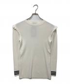 BORDERS at BALCONYボーダーズアットバルコニー）の古着「BASIC BORDER TOP」｜ホワイト