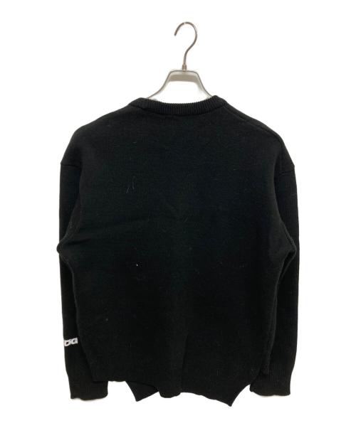 CDG（シーディージー）CDG (シーディージー) Bias Pullover SZ-N012 ブラック サイズ:XLの古着・服飾アイテム