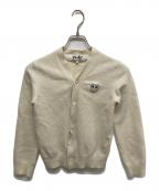COMME des GARCONSコムデギャルソン）の古着「ニットカーディガン az-N066」｜アイボリー
