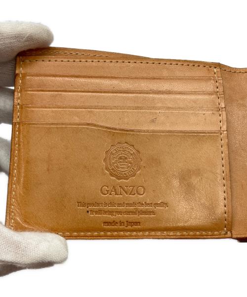 GANZO（ガンゾ）GANZO (ガンゾ) 2つ折り財布 ブラウン サイズ:実寸サイズをご参照ください。の古着・服飾アイテム