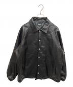 Schottショット）の古着「レザーコーチジャケット 782-5950054」｜ブラック
