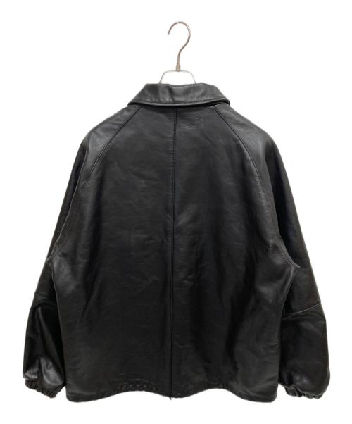 Schott（ショット）Schott (ショット) レザーコーチジャケット 782-5950054 ブラック サイズ:XLの古着・服飾アイテム