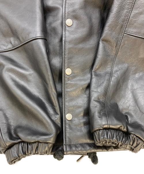 Schott（ショット）Schott (ショット) レザーコーチジャケット 782-5950054 ブラック サイズ:XLの古着・服飾アイテム