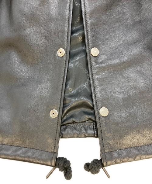 Schott（ショット）Schott (ショット) レザーコーチジャケット 782-5950054 ブラック サイズ:XLの古着・服飾アイテム