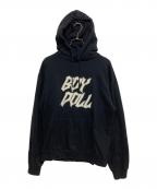 CELINEセリーヌ）の古着「BOYDOLL フーディー　23ZC7670Q」｜ブラック