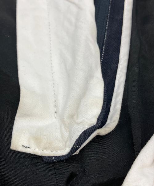 CELINE（セリーヌ）CELINE (セリーヌ) ウールギャバジン ストライプワイドパンツ 2 1I20/4130 ネイビー サイズ:SIZE36の古着・服飾アイテム