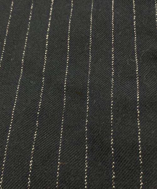 CELINE（セリーヌ）CELINE (セリーヌ) ウールギャバジン ストライプワイドパンツ 2 1I20/4130 ネイビー サイズ:SIZE36の古着・服飾アイテム
