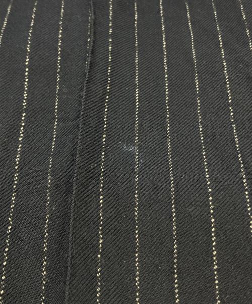 CELINE（セリーヌ）CELINE (セリーヌ) ウールギャバジン ストライプワイドパンツ 2 1I20/4130 ネイビー サイズ:SIZE36の古着・服飾アイテム
