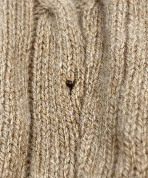 POLO RALPH LAUREN（ポロ・ラルフローレン）POLO RALPH LAUREN (ポロ・ラルフローレン) カシミヤ混ケーブルニット ブラウン サイズ:SIZE Sの古着・服飾アイテム