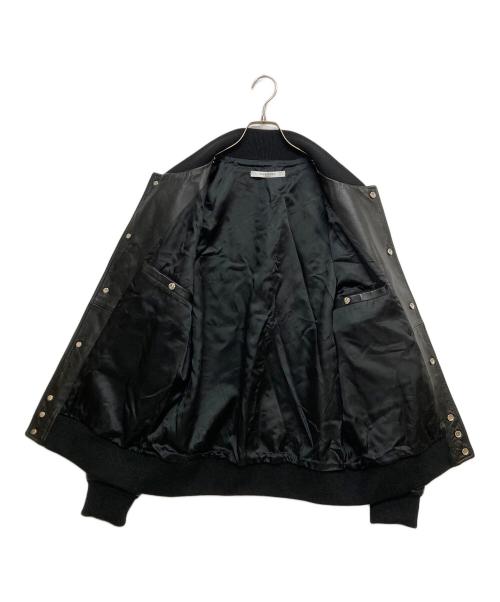 GIVENCHY（ジバンシィ）GIVENCHY (ジバンシィ) スターパッチラムレザージャケット　17S 0320 444 ブラック サイズ:SIZE52の古着・服飾アイテム