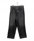 Maison Margielaメゾンマルジェラ）の古着「PAINTER PANTS　S67LA0044」｜ブラック