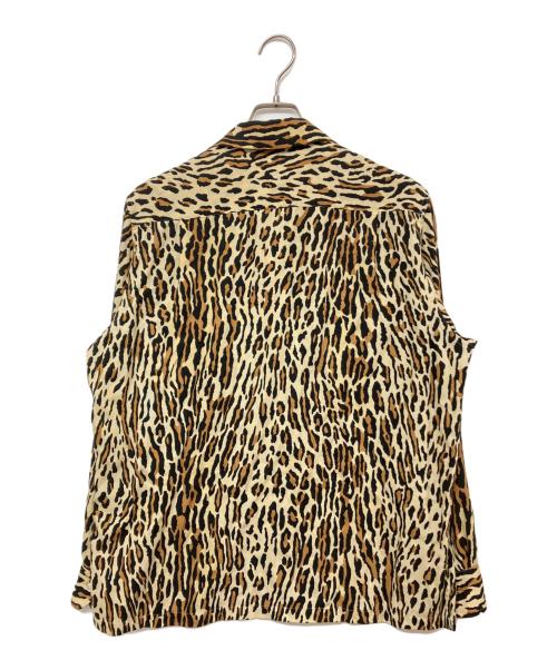 WACKO MARIA（ワコマリア）WACKO MARIA (ワコマリア) レオパードシャツ ブラウン×ベージュ サイズ:SIZE Sの古着・服飾アイテム