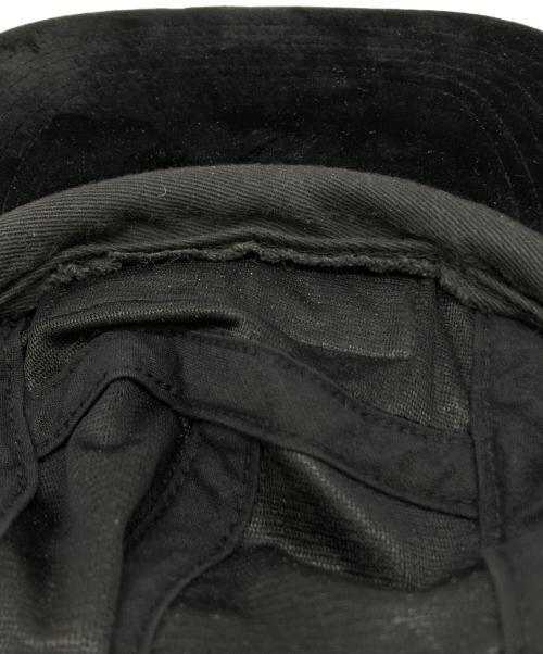 SUPREME（シュプリーム）SUPREME (シュプリーム) Velvet Camp Cap ブラック サイズ:実寸サイズをご参照ください。の古着・服飾アイテム