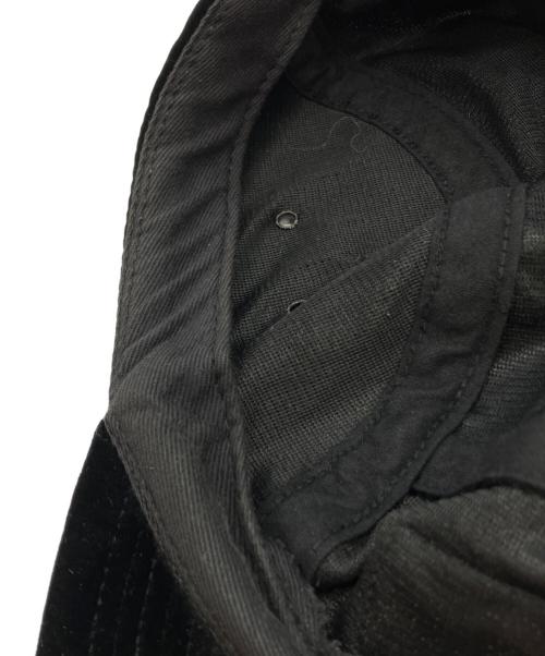 SUPREME（シュプリーム）SUPREME (シュプリーム) Velvet Camp Cap ブラック サイズ:実寸サイズをご参照ください。の古着・服飾アイテム