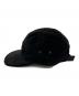SUPREME (シュプリーム) Velvet Camp Cap ブラック サイズ:実寸サイズをご参照ください。：10000円
