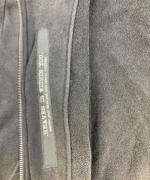 DEMIK（デミック）DEMIK (デミック) Shadow Triple Zip Hoodie グレー サイズ:Mの古着・服飾アイテム