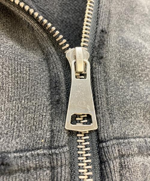 DEMIK（デミック）DEMIK (デミック) Shadow Triple Zip Hoodie グレー サイズ:Mの古着・服飾アイテム