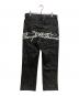 Thought We Friends (トート・ウィ・フレンズ) Gideon Baggy Denims with Embroidery & Studs ブラック サイズ:S：20000円