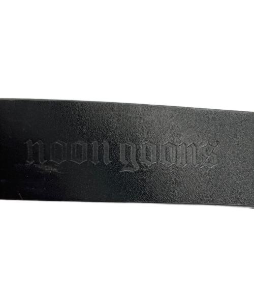 NOON GOONS（ヌーングーンズ）NOON GOONS (ヌーングーンズ) Silverstar Belt/スタースタッズベルト ブラック サイズ:実寸サイズをご参照くださいの古着・服飾アイテム