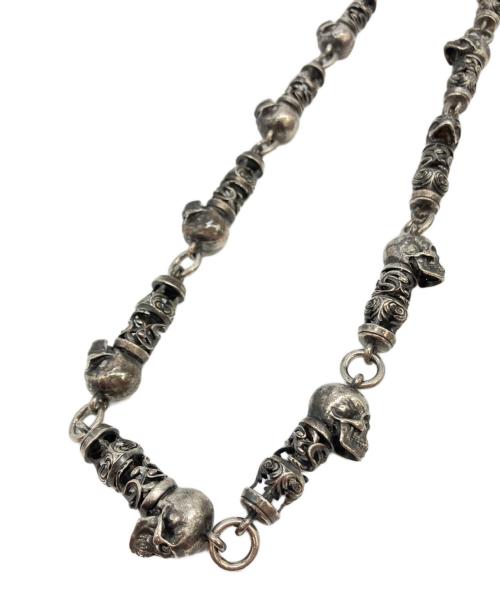 EMOSTANCECLUB（エモスタンスクラブ）EMOSTANCECLUB (エモスタンスクラブ) Broken Skull 17 Link Chain シルバー サイズ:実寸サイズをご参照ください。の古着・服飾アイテム