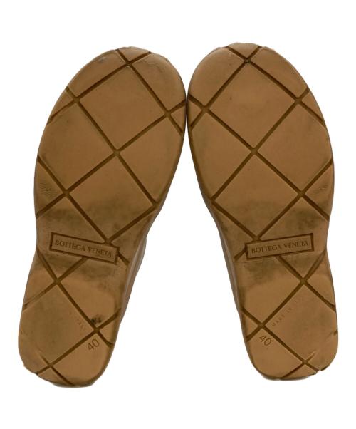 BOTTEGA VENETA（ボッテガベネタ）BOTTEGA VENETA (ボッテガベネタ) パドルアンクルシューズ ベージュ サイズ:SIZE40の古着・服飾アイテム