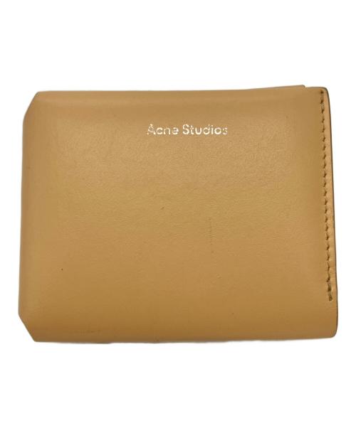 Acne studios（アクネ ストゥディオズ）ACNE STUDIOS (アクネ ストゥディオズ) 財布 FN-UX-SLGS000105 ベージュ サイズ:実寸サイズをご参照ください。の古着・服飾アイテム