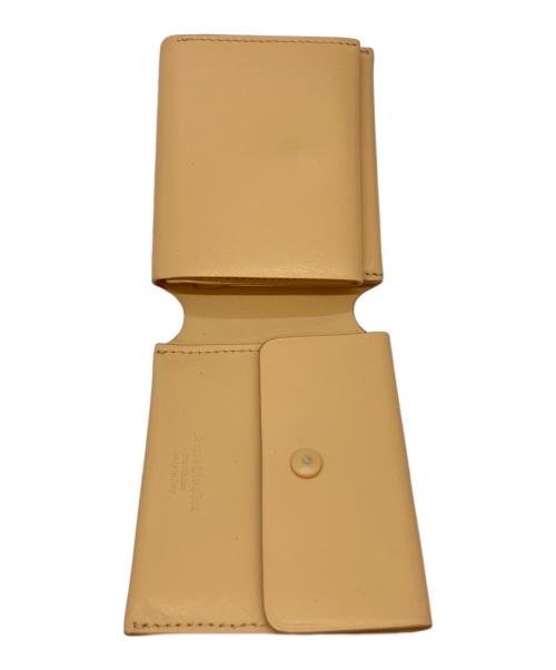Acne studios（アクネ ストゥディオズ）ACNE STUDIOS (アクネ ストゥディオズ) 財布 FN-UX-SLGS000105 ベージュ サイズ:実寸サイズをご参照ください。の古着・服飾アイテム